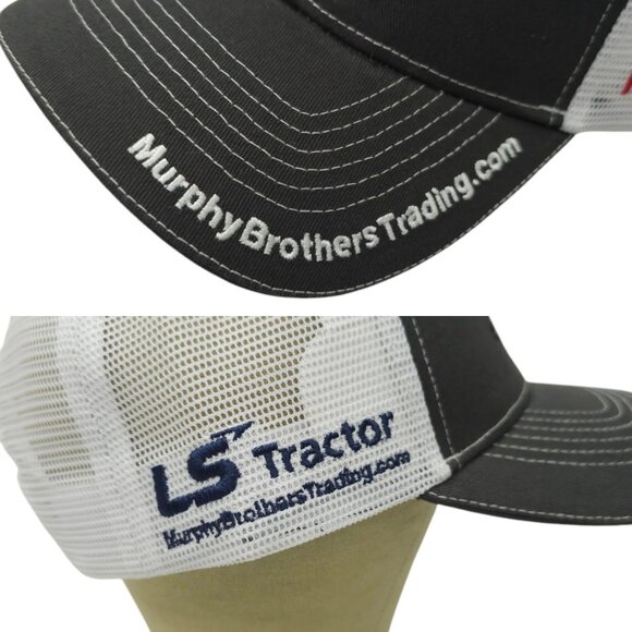 Murphy Brothers Trading Co Mesh Snapback Cap Trucker Baseball Mahindra Hat - Picture 9 of 15